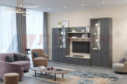 Гостиная Карина-24 серый Оникс