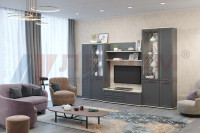 Гостиная Карина-24 серый Оникс