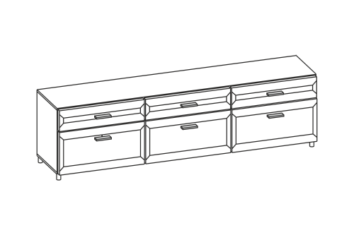 Тумба ТБ-1027 После того, как вы сделаете заказ, мебель придет на московский склад в течении 10-12 рабочих дней