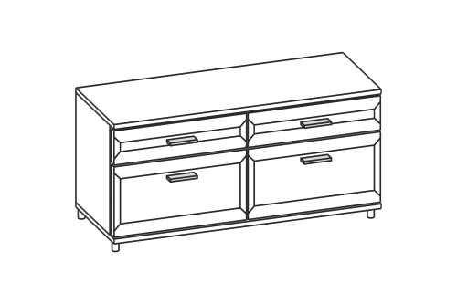 Тумба ТБ-1030 После того, как вы сделаете заказ, мебель придет на московский склад в течении 10-12 рабочих дней