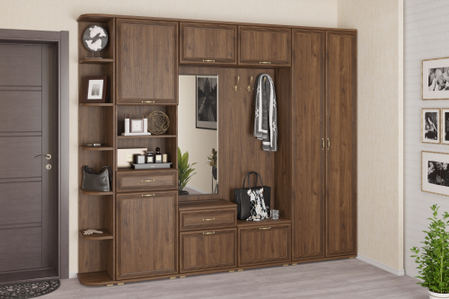 Прихожая Карина-7 После того, как вы сделаете заказ, мебель придет на московский склад в течении 10-12 рабочих дней