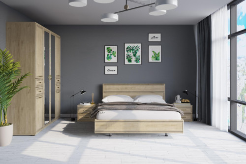 СК-1003 Готовый комплект для СПАЛЬНИ  После того, как вы сделаете заказ, мебель придет на московский склад в течении 10-12 рабочих дней