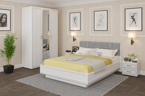 СК-1010 Готовый комплект для СПАЛЬНИ   После того, как вы сделаете заказ, мебель придет на московский склад в течении 10-12 рабочих дней