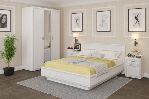 СК-1013 Готовый комплект для СПАЛЬНИ  После того, как вы сделаете заказ, мебель придет на московский склад в течении 10-12 рабочих дней