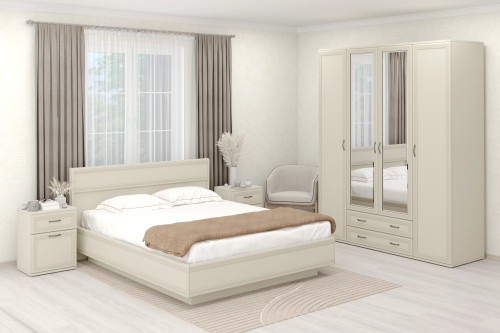 СК-1021 Готовый комплект для СПАЛЬНИ      После того, как вы сделаете заказ, мебель придет на московский склад в течении 10-12 рабочих дней