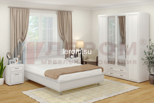 СК-1023 Готовый комплект для СПАЛЬНИ    После того, как вы сделаете заказ, мебель придет на московский склад в течении 10-12 рабочих дней