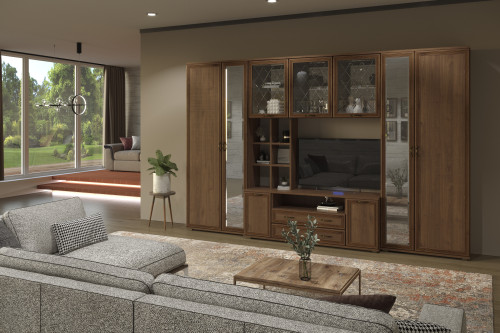 Гостиная Карина-6 После того, как вы сделаете заказ, мебель придет на московский склад в течении 10-12 рабочих дней