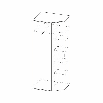 Шкаф ШК-3017 После того, как вы сделаете заказ, мебель придет на московский склад в течении 10-12 рабочих дней